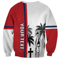 Wallis and Futuna Armistice Day Sweatshirt Lest We Forget Flag Style LT05 - Polynesian Pride
