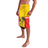 Marquesas Islands Armistice Day Lavalava Lest We Forget Flag Style