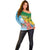 Personalised Malampa Fiji Day Off Shoulder Sweater Tribal Pattern With Tropical Flowers - Polynesian Pride