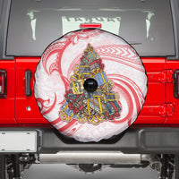 Happy Boxing Day Spare Tire Cover Polynesian Gift Boxes Christmas Tree LT05 - Polynesian Pride