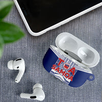 Rugby Toa Samoa AirPods Case Samoan Tatau Blue Version LT05 - Polynesian Pride
