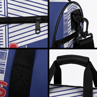 Rugby Toa Samoa Duffle Bag Samoan Tatau Blue Version LT05 - Polynesian Pride
