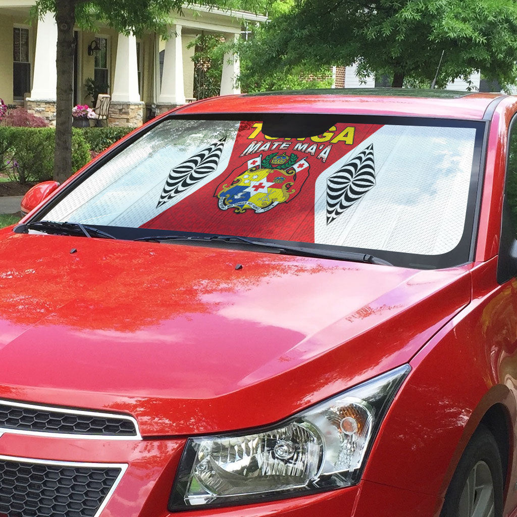 2026 Tonga Rugby XIII Auto Sun Shade Sporty Style LT05 - Polynesian Pride