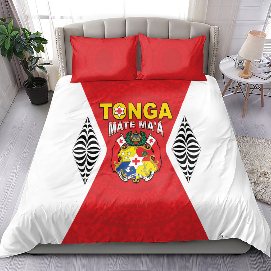 2026 Tonga Rugby XIII Bedding Set Sporty Style LT05 - Polynesian Pride