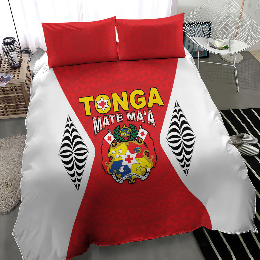 2026 Tonga Rugby XIII Bedding Set Sporty Style LT05 - Polynesian Pride