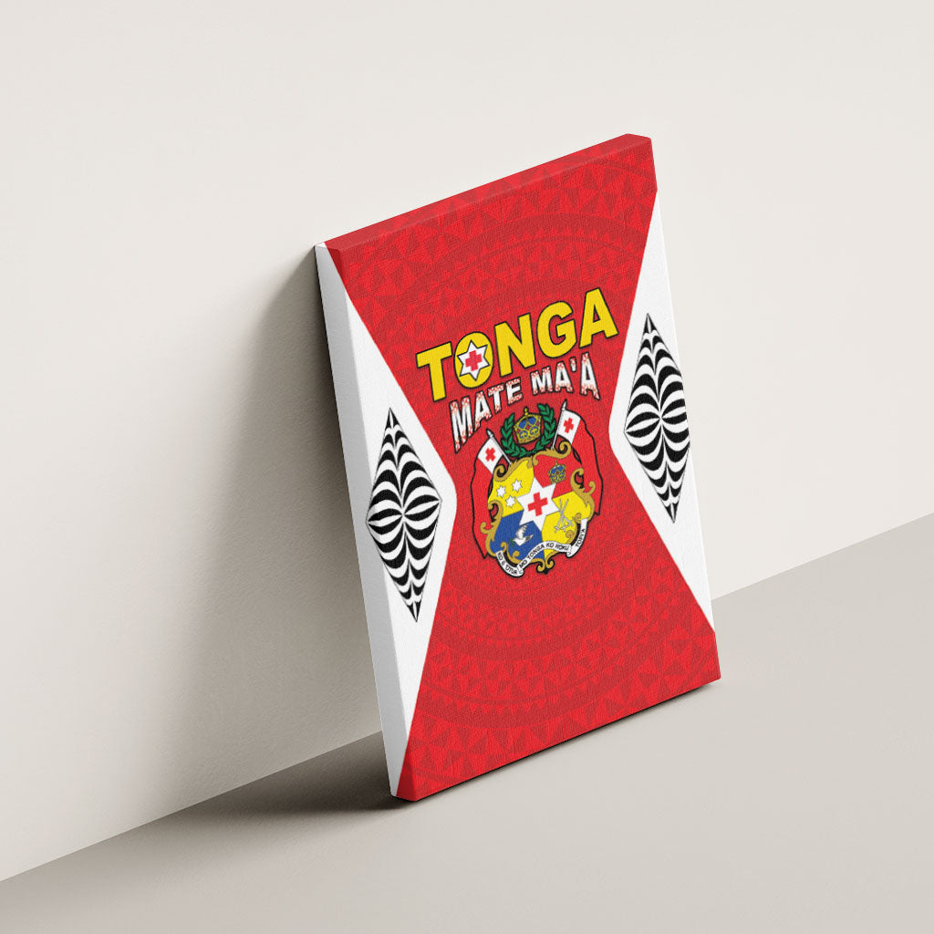 2026 Tonga Rugby XIII Canvas Wall Art Sporty Style LT05 - Polynesian Pride