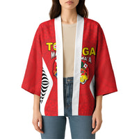 Custom 2026 Tonga Rugby XIII Kimono Sporty Style LT05 - Polynesian Pride