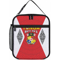 2026 Tonga Rugby XIII Lunch Bag Sporty Style LT05 10.2 × 8.3 × 4.3 inch Red - Polynesian Pride