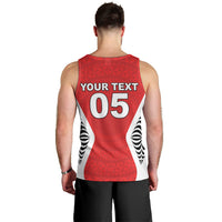 Custom 2026 Tonga Rugby XIII Men Tank Top Sporty Style LT05 - Polynesian Pride