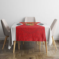2026 Tonga Rugby XIII Tablecloth Sporty Style LT05 - Polynesian Pride