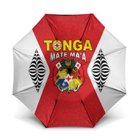 2026 Tonga Rugby XIII Umbrella Sporty Style LT05 One Size Folded 11.42 inch Opened Diameter 37.4 inch Red - Polynesian Pride