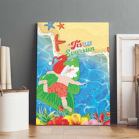 Christmas In Hawaii Canvas Wall Art Tis The Sea Sun LT05 - Polynesian Pride
