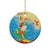 Christmas In Hawaii Ceramic Ornament Tis The Sea Sun