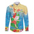 Christmas In Hawaii Long Sleeve Button Shirt Tis The Sea Sun