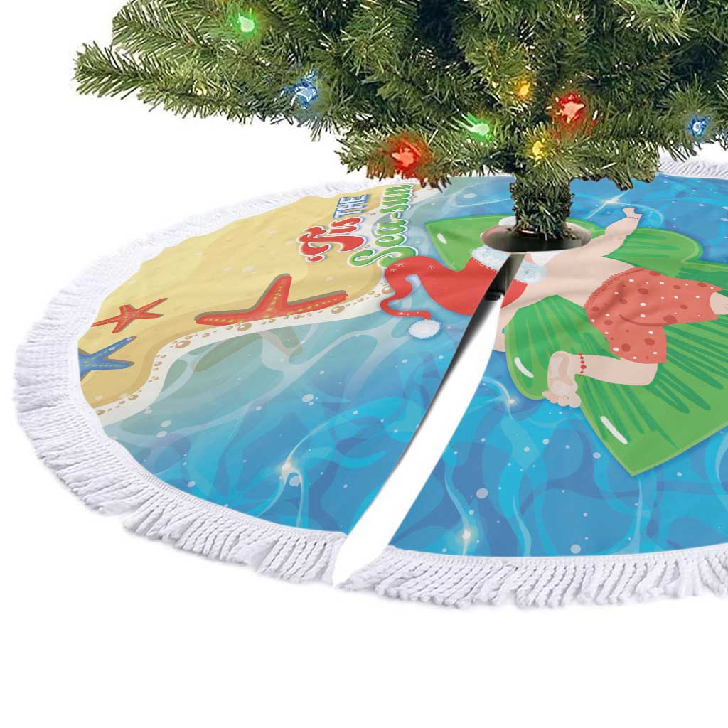 Christmas In Hawaii Tree Skirt Tis The Sea Sun