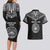 American Samoa MLK Day Couples Matching Long Sleeve Bodycon Dress and Hawaiian Shirt Polynesian Style