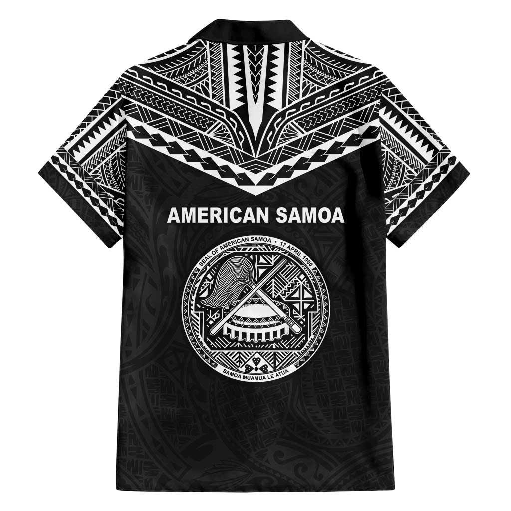 American Samoa MLK Day Family Matching Short Sleeve Bodycon Dress and Hawaiian Shirt Polynesian Style