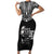 American Samoa MLK Day Family Matching Short Sleeve Bodycon Dress and Hawaiian Shirt Polynesian Style