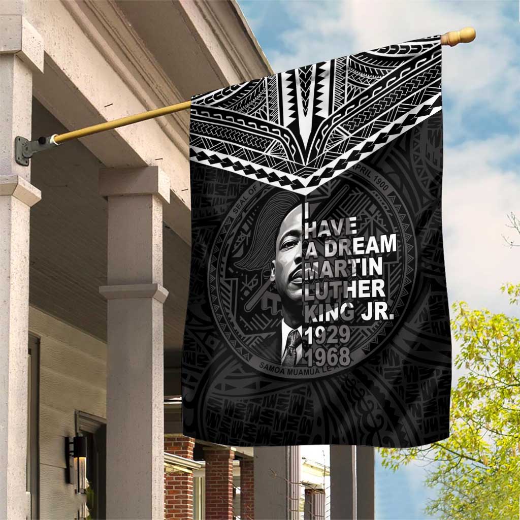 American Samoa MLK Day Garden Flag Polynesian Style