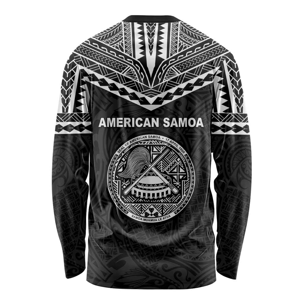 American Samoa MLK Day Long Sleeve Shirt Polynesian Style