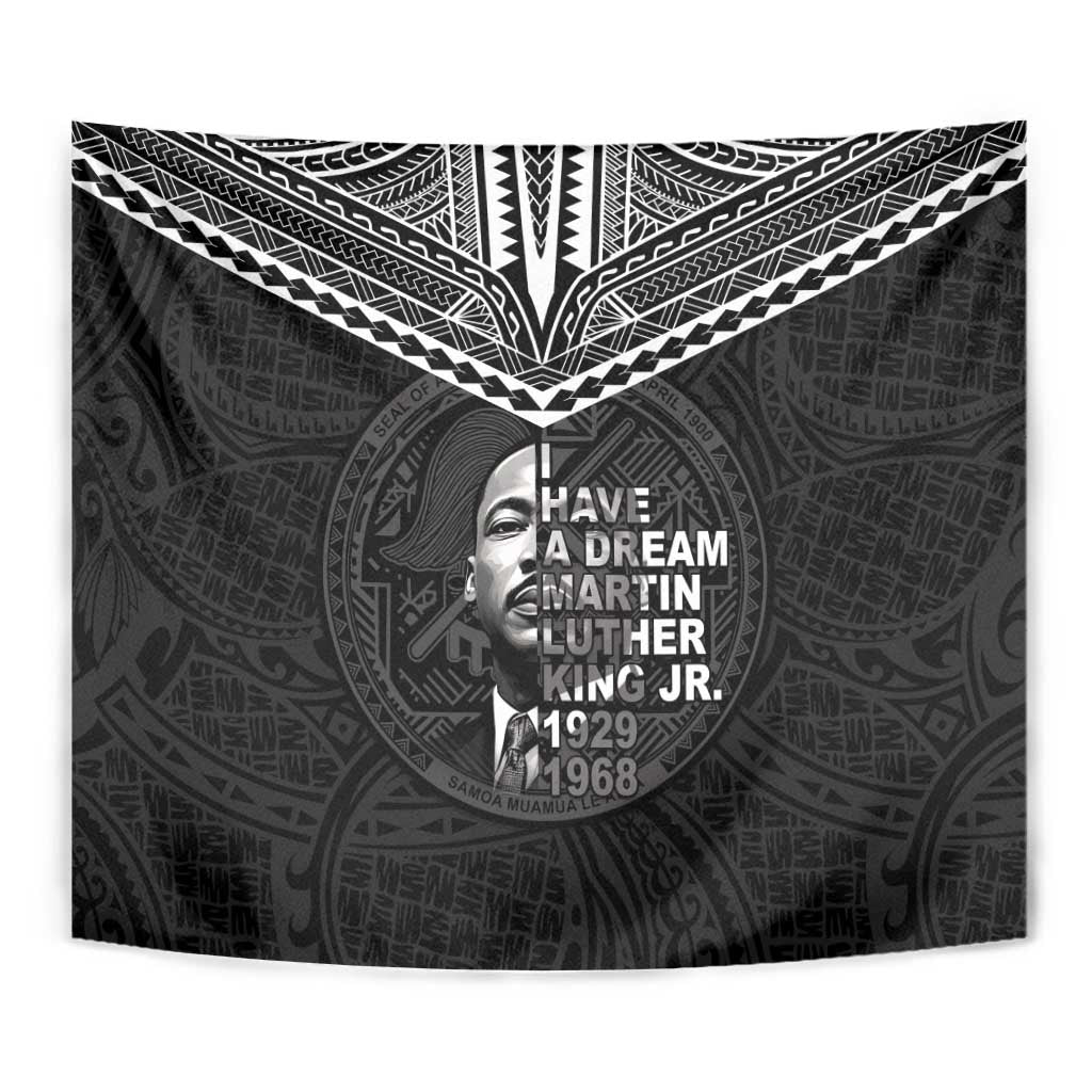 American Samoa MLK Day Tapestry Polynesian Style