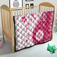 Bula Fiji Quilt Pink Plumeria Masi Tapa Pattern LT05 - Polynesian Pride
