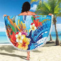 Polynesia Humpback Whale Beach Blanket Ocean Style