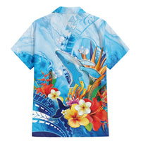 Polynesia Humpback Whale Family Matching Mermaid Dress and Hawaiian Shirt Ocean Style LT05 - Polynesian Pride