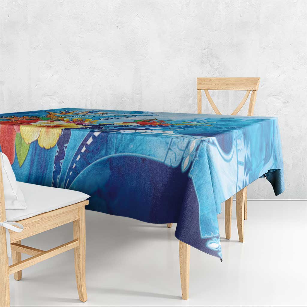 Polynesia Humpback Whale Tablecloth Ocean Style LT05 - Polynesian Pride