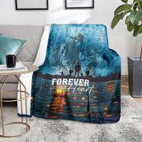 Hawaii Memorial Day Lantern Floating Blanket Always In Our Hearts