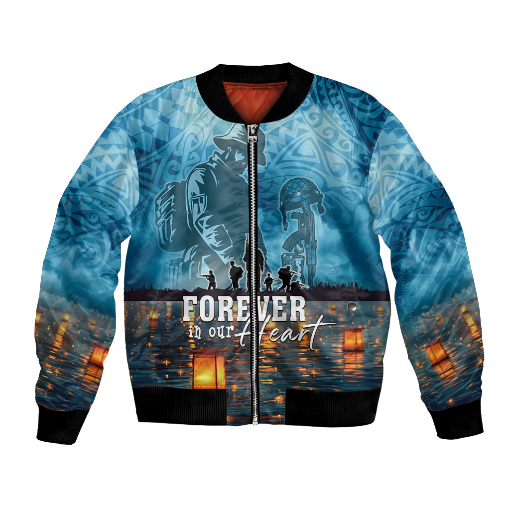 Hawaii Memorial Day Lantern Floating Bomber Jacket Always In Our Hearts