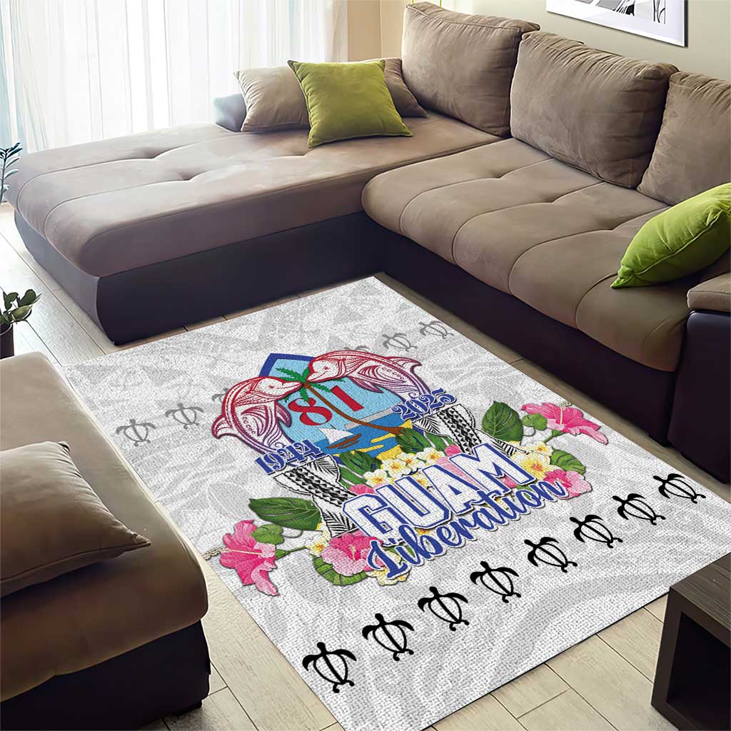 Guam Chamorro Liberation Day Area Rug 81st Anniversary LT05