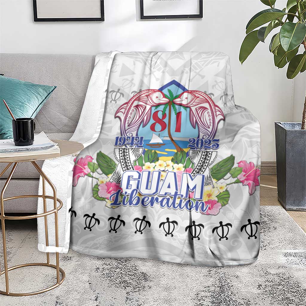 Guam Chamorro Liberation Day Blanket 81st Anniversary LT05