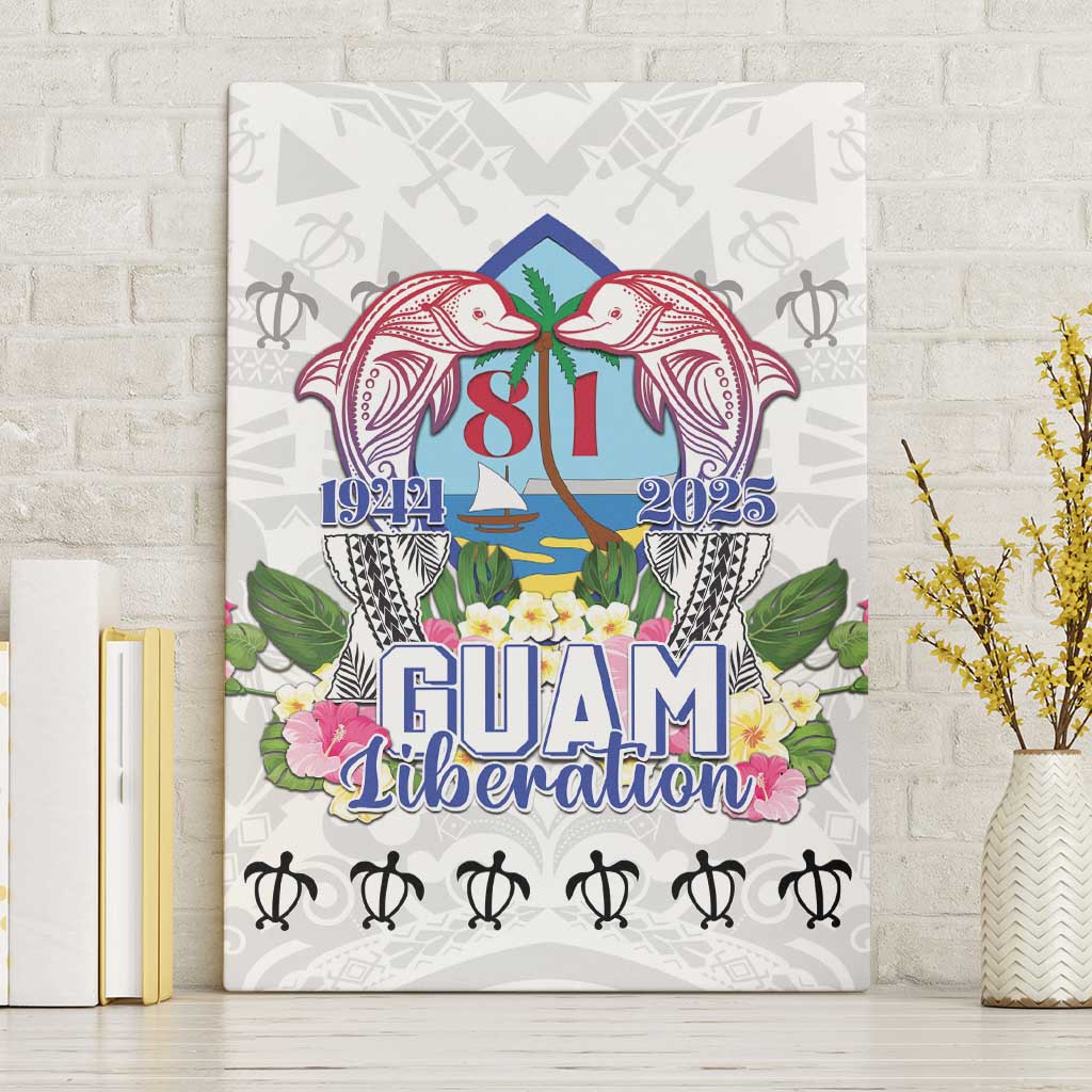 Guam Chamorro Liberation Day Canvas Wall Art 81st Anniversary LT05