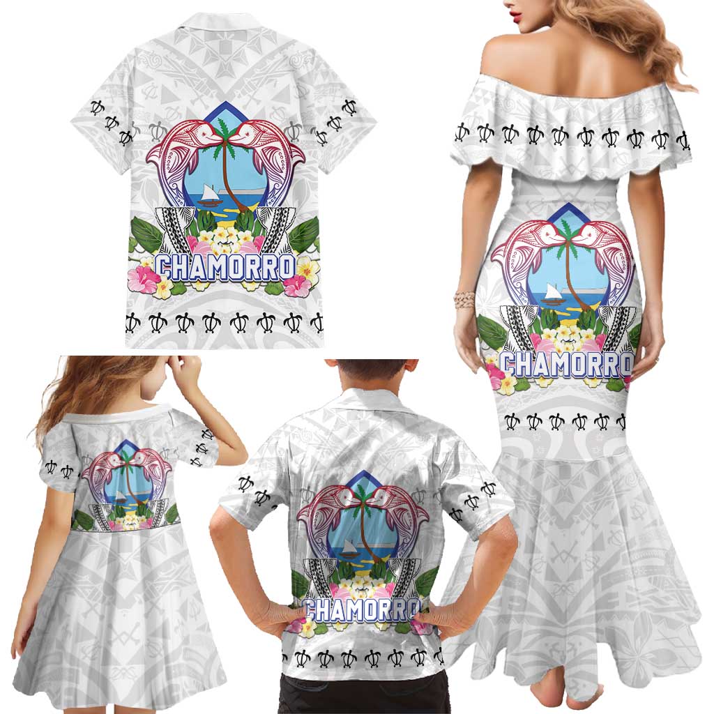Guam Chamorro Liberation Day Family Matching Mermaid Dress and Hawaiian Shirt 81st Anniversary LT05