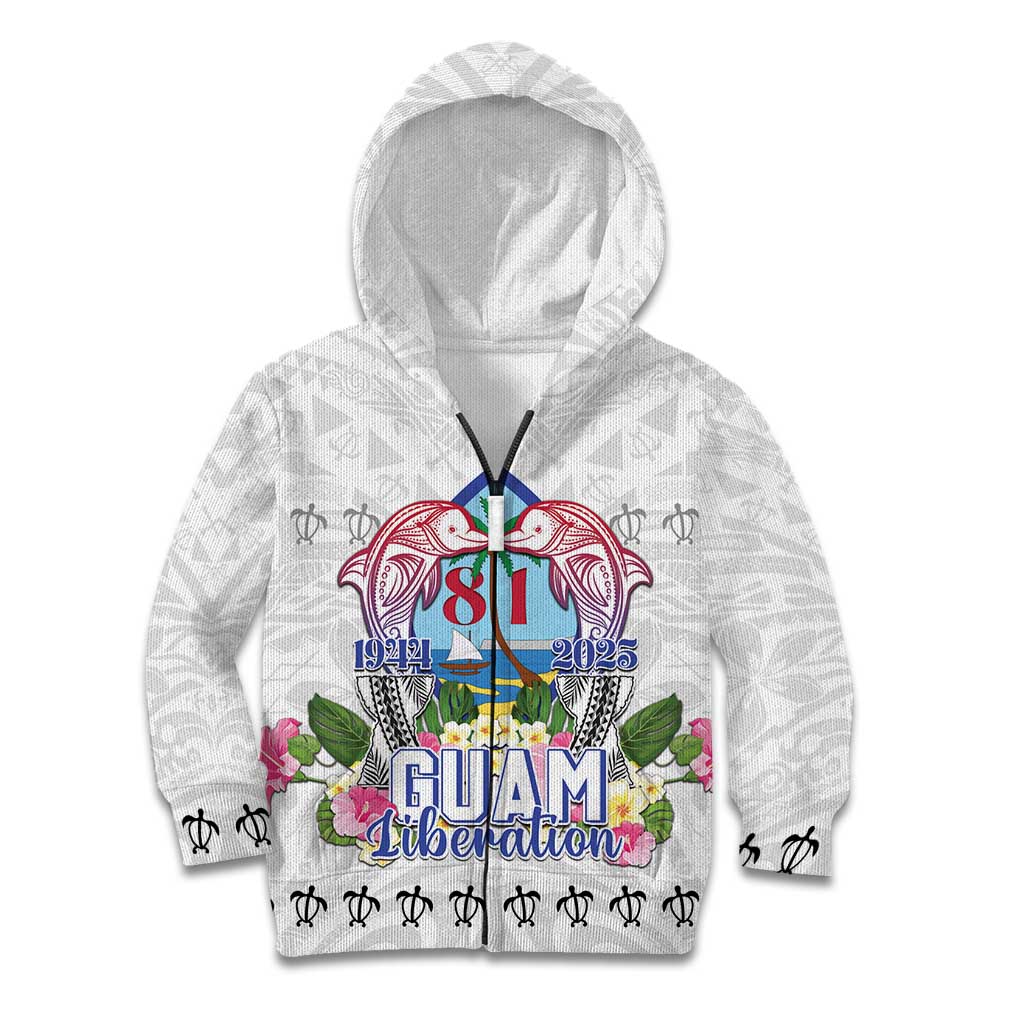 Guam Chamorro Liberation Day Kid Hoodie 81st Anniversary LT05