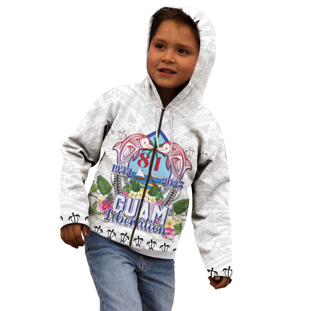 Guam Chamorro Liberation Day Kid Hoodie 81st Anniversary LT05