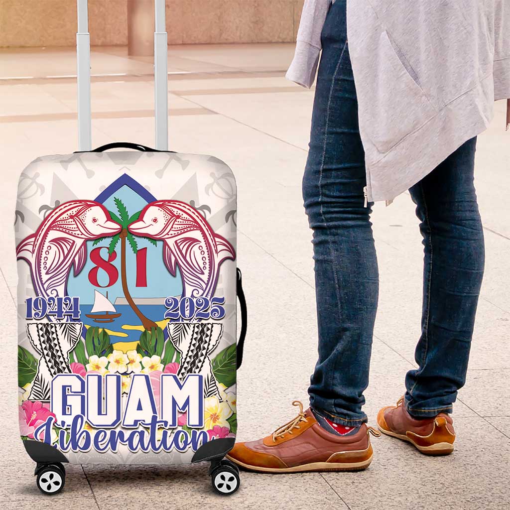 Guam Chamorro Liberation Day Luggage Cover 81st Anniversary LT05