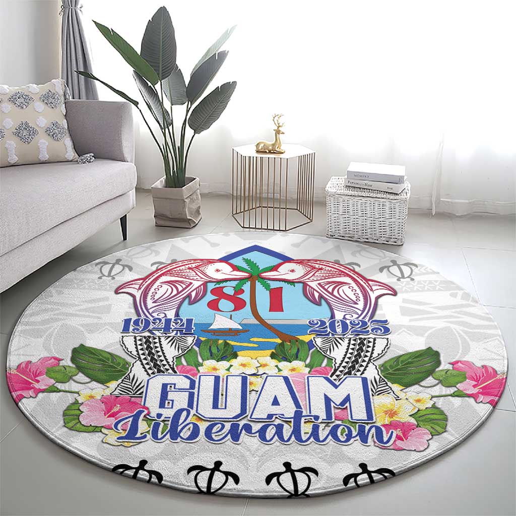 Guam Chamorro Liberation Day Round Carpet 81st Anniversary LT05