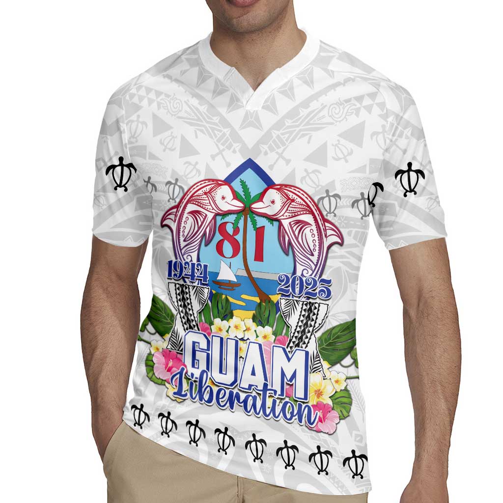 Guam Chamorro Liberation Day Rugby Jersey 81st Anniversary LT05