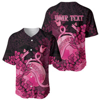 Personalised Cancer Fighter Baseball Jersey I Beat Cancer LT05 - Polynesian Pride