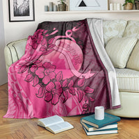 Cancer Fighter Blanket I Beat Cancer LT05 Pink - Polynesian Pride