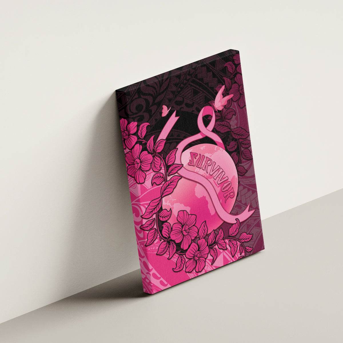 Cancer Fighter Canvas Wall Art I Beat Cancer