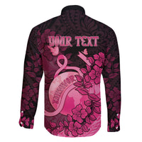 Personalised Cancer Fighter Family Matching Summer Maxi Dress and Hawaiian Shirt I Beat Cancer LT05 - Polynesian Pride