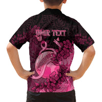 Personalised Cancer Fighter Kid Hawaiian Shirt I Beat Cancer LT05 - Polynesian Pride