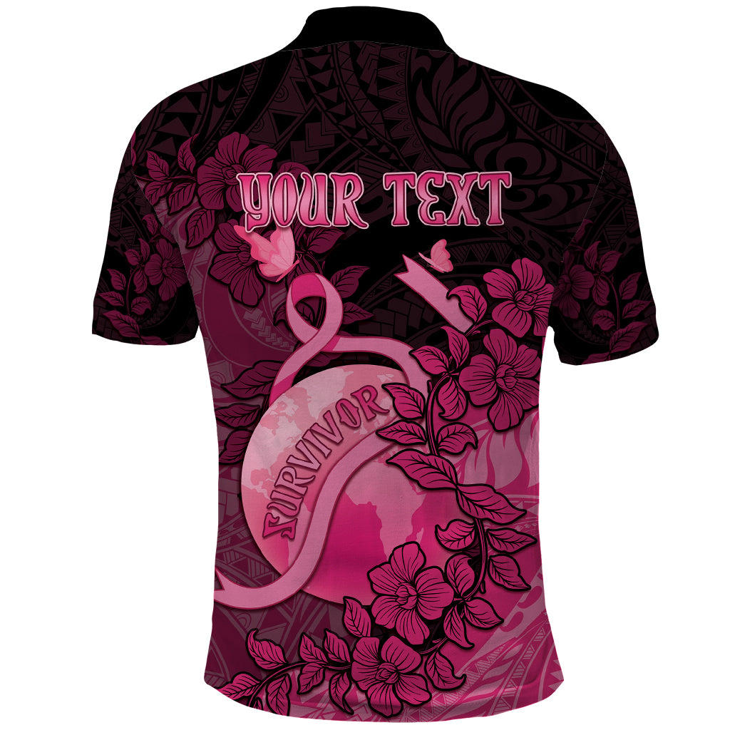 Personalised Cancer Fighter Polo Shirt I Beat Cancer