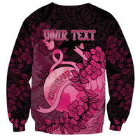Personalised Cancer Fighter Sweatshirt I Beat Cancer LT05 - Polynesian Pride