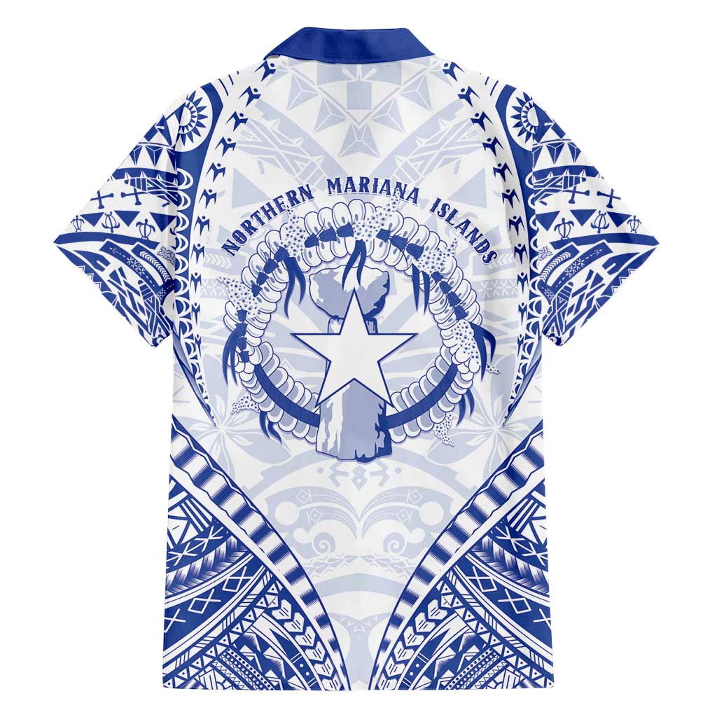 Northern Mariana Islands Liberation Day Family Matching Puletasi and Hawaiian Shirt 79th Anniversary LT05 - Polynesian Pride