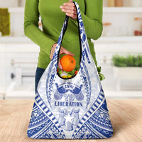 Northern Mariana Islands Liberation Day Grocery Bag 79th Anniversary