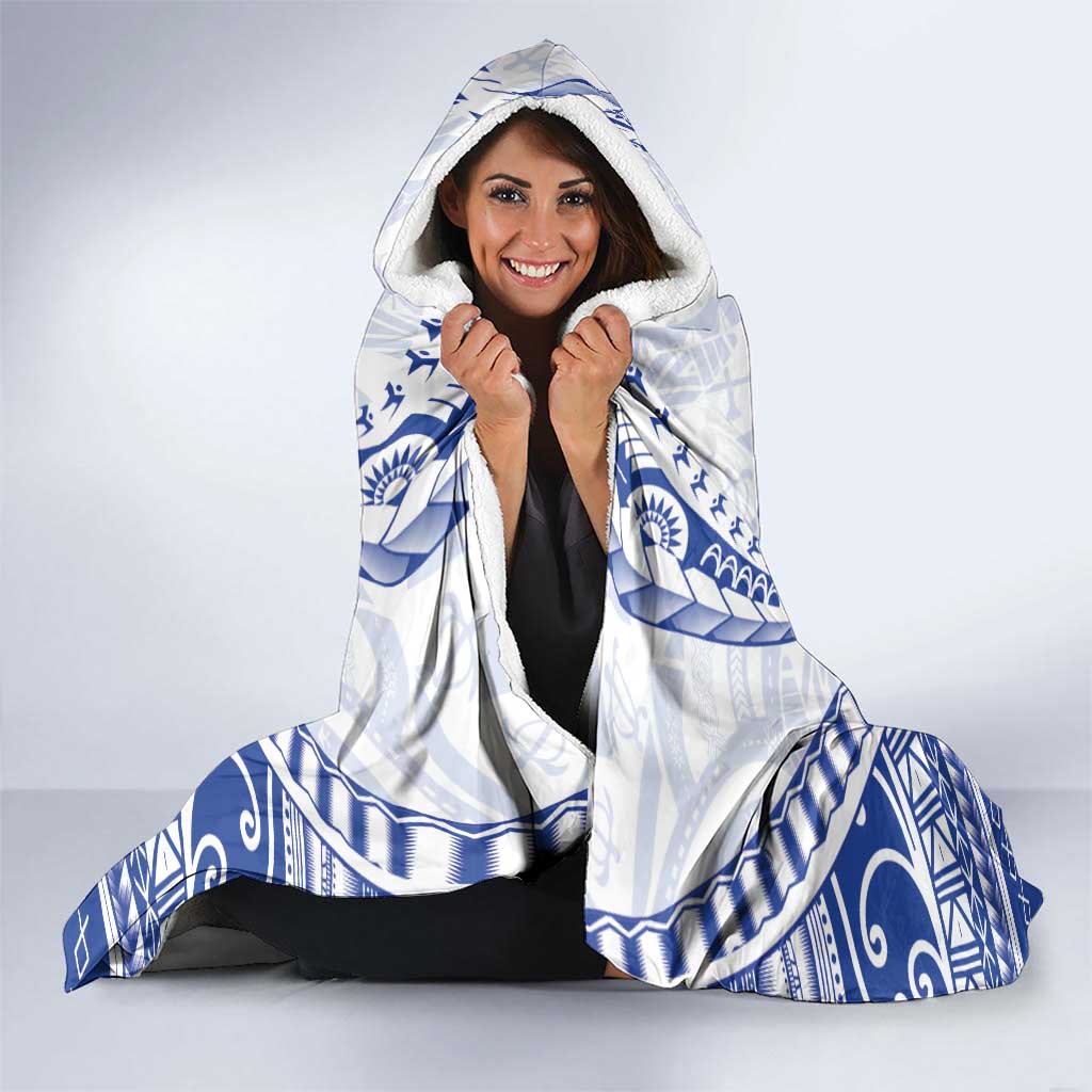 Northern Mariana Islands Liberation Day Hooded Blanket 79th Anniversary